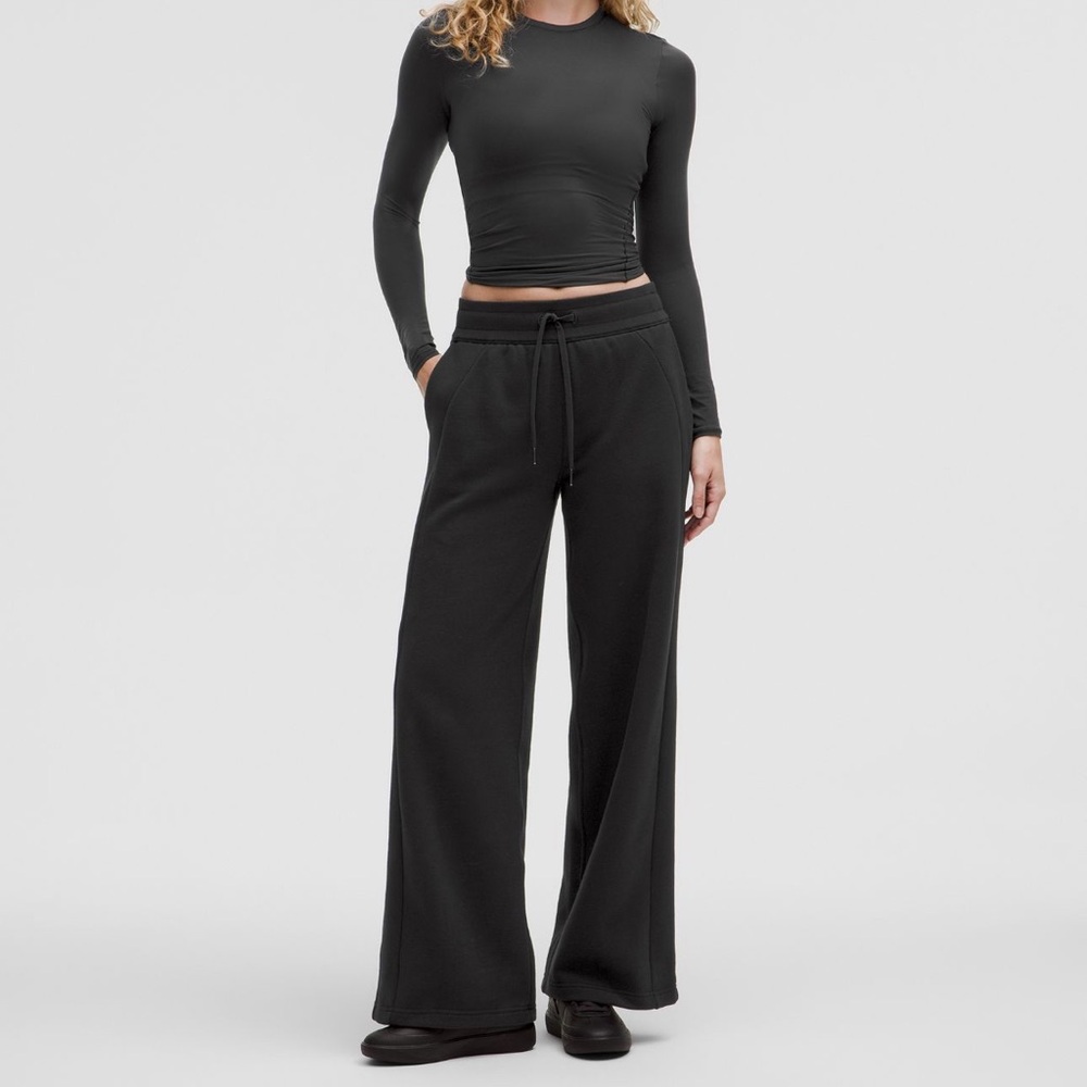 Lululemon Scuba Wide Leg Pant Black